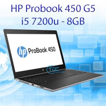 Laptop HP Probook 450 G5 core i5 7200u | Ram 8GB | SSD 256GB | Intel HD Graphics 620 | Màn 15.6 inch FHD