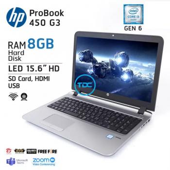 Laptop HP Probook 450G3 intel core i3 6100u | ram 8GB | SSD 120GB | Màn hình 15.6inch