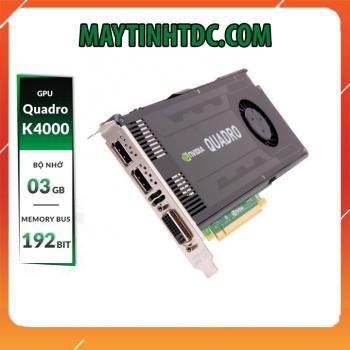 VGA NVIDIA QUADRO K4000 3GB GDDR5 192BIT