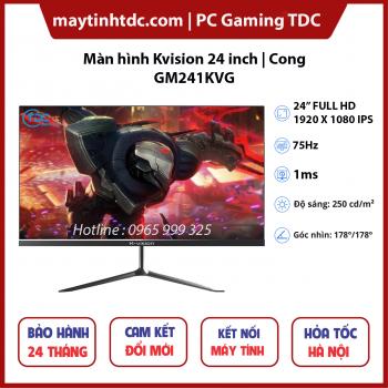 Màn Hình Máy Tính Kvision 24 inch Cong Gaming Full Viền, Độ Phân Giải 1920x1080, Tần Số 165Hz, Bảo Hành 24 Tháng