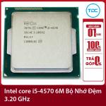 Bộ vi xử lý Intel CPU Core i5-4570 3.20GHz ,84w 4 lõi 4 luồng, 6MB Cache Socket Intel LGA 1150